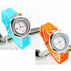Women Wrist Watch, Zinc Alloy, with Glass & Silicone, for woman & with rhinestone 35mm, 16mm Approx 9 Inch 