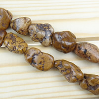 天然染めた松石ビーズ, 染色トルコ石, ナゲット, 12-35mm, 穴:約 1.5mm, 長さ:15.7 , 売り手 KG