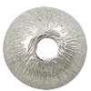 Tapa de abalorio de plata del rey, plata de ley 925, Cúpula, chapado, más colores para la opción, 6x6x3mm, agujero:aproximado 1.2mm, Vendido por UD