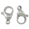 Stainless Steel Lobster Claw Clasp, 304 Stainless Steel, plated, machine polishing Approx 1mm 