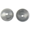 Edelstahl Rohr Perlen, 304 Edelstahl, Kegel, originale Farbe, 6x6mm, Bohrung:ca. 0.7mm, Innendurchmesser:ca. 5.5x5.5mm, 50000PCs/Tasche, verkauft von Tasche