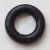 Plastic Linking Ring, PVC Plastic, Donut black 