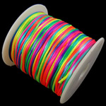 Полиамид Шнур, Нейлоновый шнурок, с пластиковые катушки, разноцветный, 1.5mm, длина:70 м, продается PC