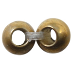 Brass Spacer Beads, Round, plated Approx 1.5mm 