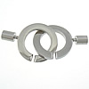 Stainless Steel Interlocking Clasp, original color Approx 5mm 