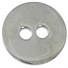 Stainless Steel Button Clasp, Flat Round, Customized, original color Approx 1.5mm 