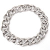 Stainless Steel Chain Bracelets, original color Approx 8 Inch 