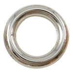 CCB ajuste de anillo plástico, plástico recubierto de cobre, Donut, chapado, más colores para la opción, agujero:aproximado 9mm, Vendido por KG