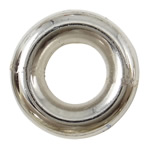 CCB ajuste de anillo plástico, plástico recubierto de cobre, Donut, chapado, más colores para la opción, agujero:aproximado 6mm, Vendido por KG