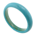 Turquoise Bangle, Donut, synthetic, blue Approx 7.3 Inch 