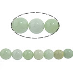 Jade Birma Perle, Burma Jade, rund, 12mm, Bohrung:ca. 1mm, Länge:ca. 15 ZollInch, ca. 32PCs/Strang, verkauft von Strang