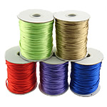 cordón de poliamida, cordón de nylon, color mixto, 2mm, 100patiospatio/UD, Vendido por UD