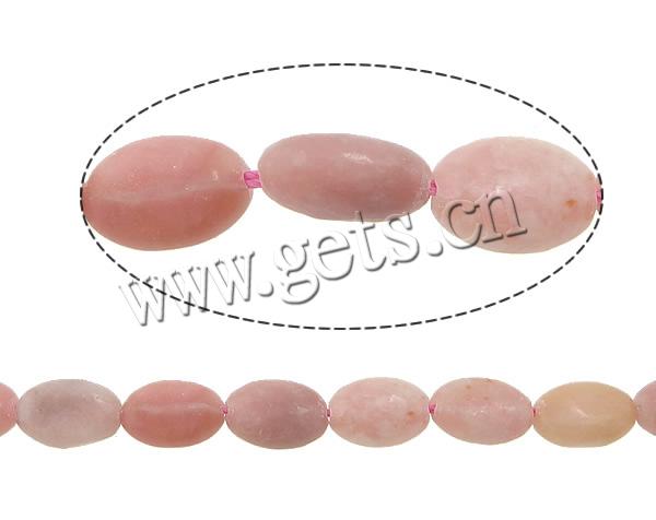Opale en rose, opale rose, ovale, naturel, multiple tailles pour le choix, Longueur:15.5 pouce, Vendu par brin