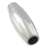 Fermeture magnétique en acier inoxydable rond, ovale, Placage, Personnalisé, plus de couleurs à choisir Environ 3mm, Vendu par PC