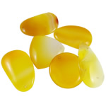 Natürlicher Quarz Anhänger, Gelbquarz Perlen, November Birthstone, 28-72mm, Bohrung:ca. 2-2.5mm, verkauft von PC