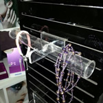 Acrylic Bracelet Display, Tube, transparent 