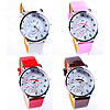 Women Wrist Watch, Zinc Alloy, with PU Leather & Glass, platinum color plated, for woman 38mm, 18mm Approx 9.2 Inch 
