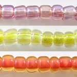 Round Japanese Seed Beads, Стеклянный, Круглая, Много цветов для выбора отверстие:Приблизительно 1mm, Приблизительно 13000ПК/сумка, продается сумка