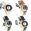 Women Wrist Watch, Zinc Alloy, with PU Leather & Glass, platinum color plated, for woman 28mm, 12mm Approx 8.2 Inch 