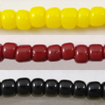 Granos de la semilla redonda japonés, Vidrio, Esférico, opaco, más colores para la opción, Grado AAA, 2x1.9mm, agujero:aproximado 1mm, aproximado 44000PCs/Bolsa, Vendido por Bolsa