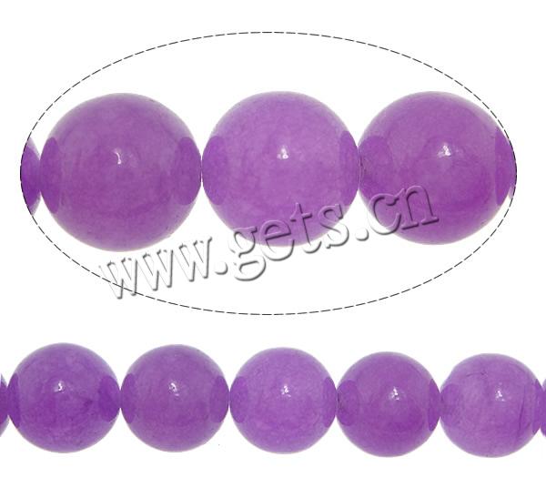 Dyed Marble Beads, Round, more colors for choice, Hole:Approx 2mm, Length:Approx 15 Inch, Sold By Strand