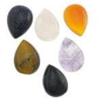 Кабошоны из драгоценных камней, Полудрагоценный камень, плоской задней панелью & разнообразный продается PC