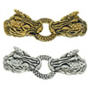 Brass Snap Clasp, Animal, plated 44mm Approx 7mm 