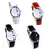 Women Wrist Watch, Zinc Alloy, with PU Leather & Glass, platinum color plated, for woman 32mm, 15mm Approx 9 Inch 