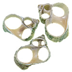 Perles en coquillage trompette, coquille de trompette, naturel, aucun trou, 25-38.5mm, Vendu par PC