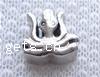 Zinc Alloy European Beads, Animal, plated, without troll nickel free Approx 4.5mm 