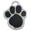Zinc Alloy Animal Pendants, Footprint, plated, Customized & enamel nickel, lead & cadmium free Approx 4.2mm 