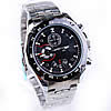 Men Wrist Watch, Zinc Alloy, with Glass, plated, for man, 42mm, 22mm Approx 9.8 Inch 