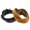 Cowhide Bracelets, with Zinc Alloy 7mm Approx 16 Inch 