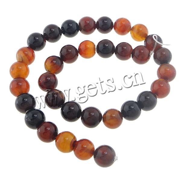 Natural Miracle Agate Beads, Round, Customized & more sizes for choice, Hole:Approx 1-1.5mm, Length:Approx 15.5 Inch, Sold By Strand