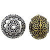 Filigree Zinc Alloy Beads, Rondelle, plated Approx 2.5mm 