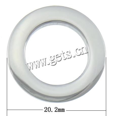 Anillo de enlace de acero inoxidable, Donut, Modificado para requisitos particulares, color original, 20.2x2.8mm, agujero:aproximado 12.8mm, Vendido por UD