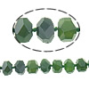Dyed Jade Beads, Dyed Marble, Nuggets, faceted, green Approx 1mm Inch 