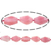 Dyed Jade Beads, Dyed Marble, Nuggets, faceted, pink Approx 1mm .5 Inch 