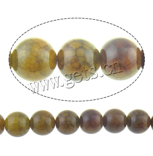 Natural Dragon Veins Agate Beads, Round, more sizes for choice, Hole:Approx 1-2mm, Length:Approx 15 Inch, Sold By Strand