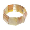Agate Bracelet, faceted Approx 7.5 Inch 