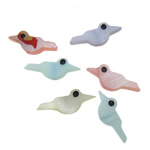 La Perla de Concha Natural, Nácar, Pájaro, más colores para la opción, 18x8mm, 100PCs/Bolsa, Vendido por Bolsa