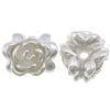 Sterling Silver Beads, 925 Sterling Silver, Flower, layered 
