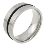 Stainless Steel Finger Ring Approx 18mm, US Ring 