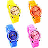Women Wrist Watch, Silicone, with Zinc Alloy 39mm, 20mm Approx 9 Inch 