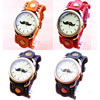 Bracelets de montre pour femmes, alliage de zinc, avec cuir de peau de vache & verre, Placage, plus de couleurs à choisir, 43mm, 33mm Environ 9 pouce, Vendu par brin