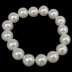 Bracelets de bijoux en perles de verre, perle de verre, bracelet perlé, plus de couleurs à choisir, 12mm Environ 8 pouce, Vendu par brin