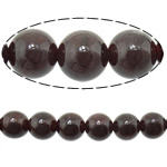Perles en pierre grenat naturelles, Rond, Janvier Birthstone, grade A, 8mm pouce Vendu par brin