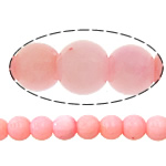 Natürliche Korallen Perlen, rund, Rosa, Klasse AA, 2mm, Bohrung:ca. 0.5mm, Länge:ca. 15 ZollInch, ca. 180PCs/Strang, verkauft von Strang