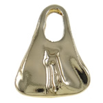 Zinc Alloy Handbag Pendants, real gold plated, high quality plating and never fade, nickel, lead & cadmium free Approx 