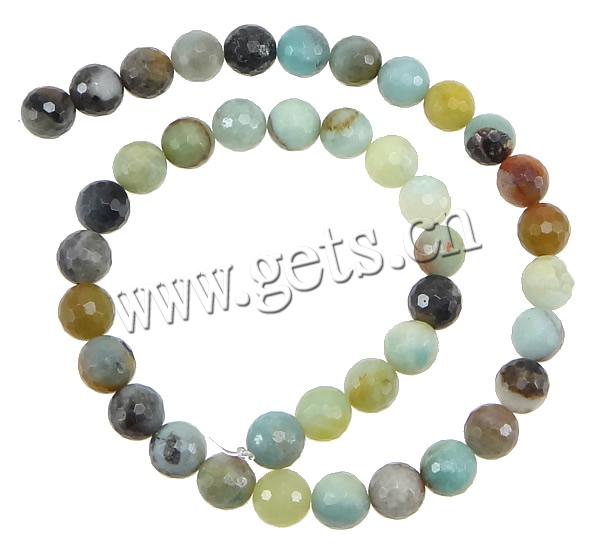 Amazonite Beads, Round, natural, more sizes for choice & faceted, Hole:Approx 1-2mm, Length:Approx 15 Inch, Sold By Strand
